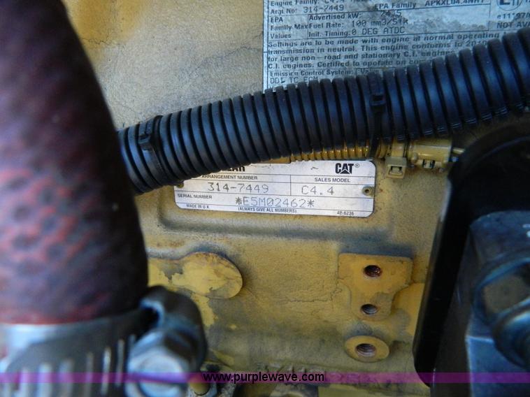 image for item H2354 2011 Caterpillar X060-6 AC synchronous generator