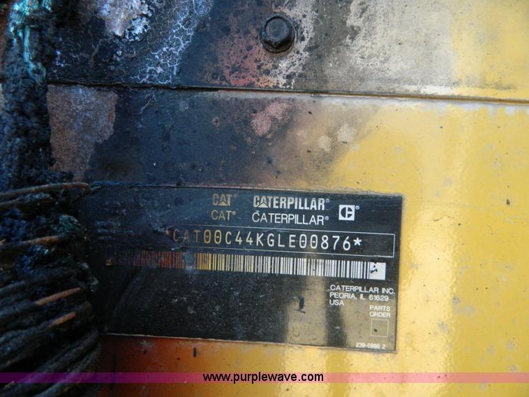 image for item H2354 2011 Caterpillar X060-6 AC synchronous generator