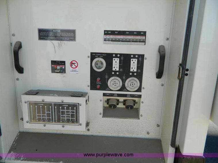 image for item H2354 2011 Caterpillar X060-6 AC synchronous generator