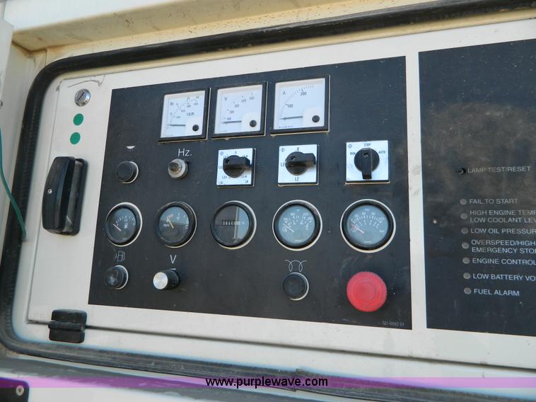 image for item H2354 2011 Caterpillar X060-6 AC synchronous generator