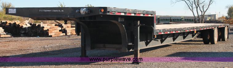 image for item H5533 1997 Wabash spread axle drop deck trailer