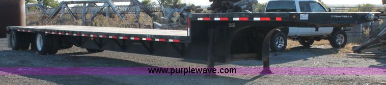 image for item H5533 1997 Wabash spread axle drop deck trailer