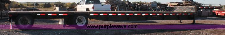 image for item H5533 1997 Wabash spread axle drop deck trailer