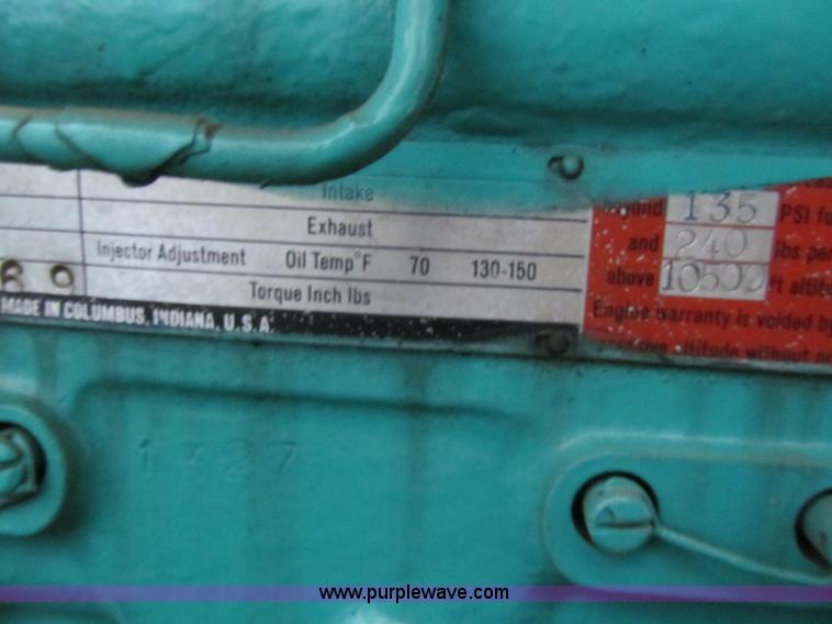 image for item H5597 Onan 400DFV-4XR811567C generator