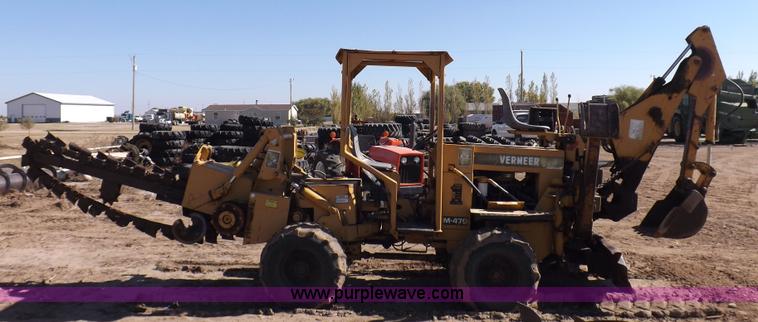image for item H9010 Vermeer M-70 trencher
