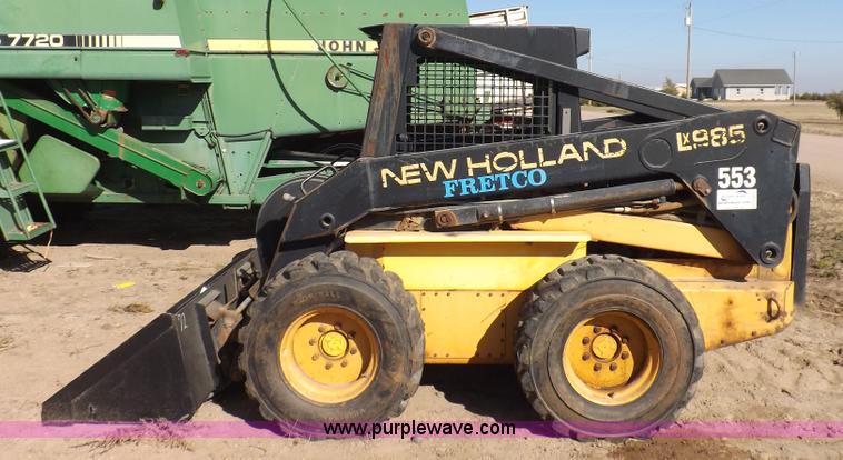 image for item H9012 1999 New Holland LX985 skid steer