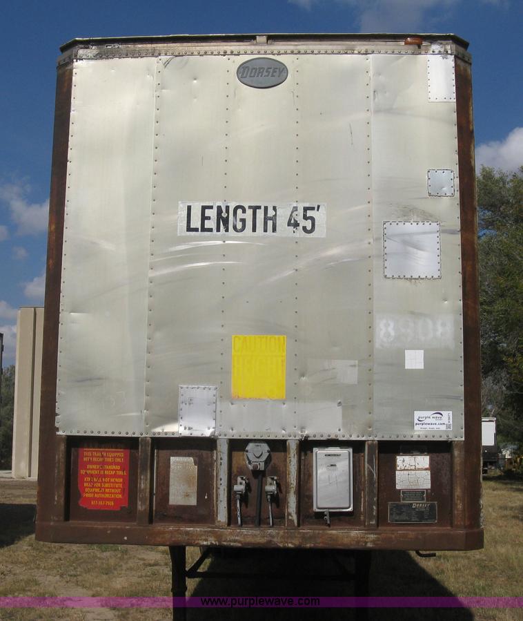 image for item H9471 1978 Dorsey dry van trailer