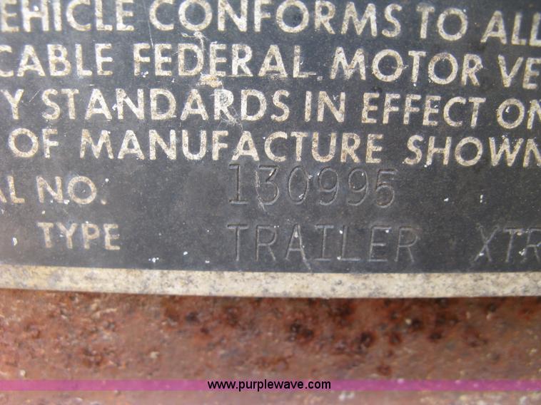 image for item H9471 1978 Dorsey dry van trailer