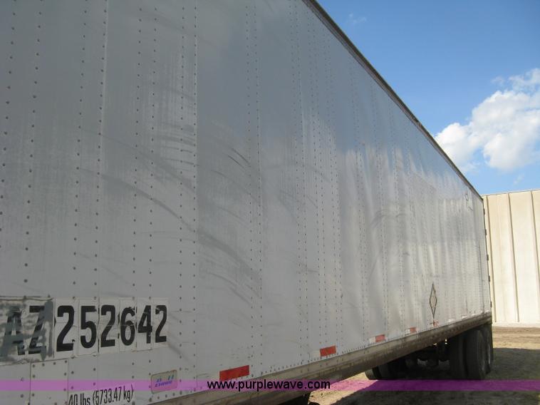 image for item H9472 1980 Budd dry van trailer