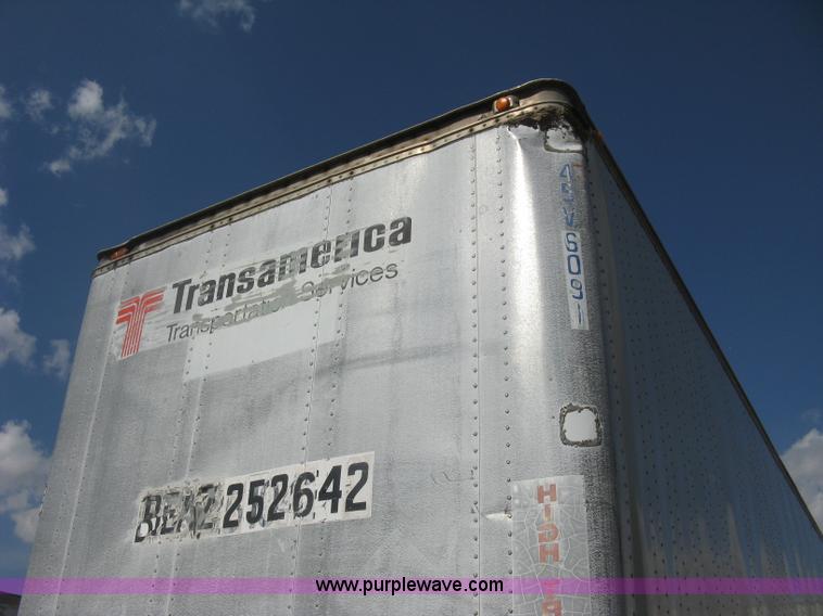 image for item H9472 1980 Budd dry van trailer