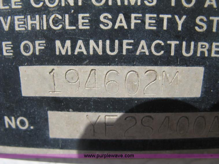 image for item H9472 1980 Budd dry van trailer