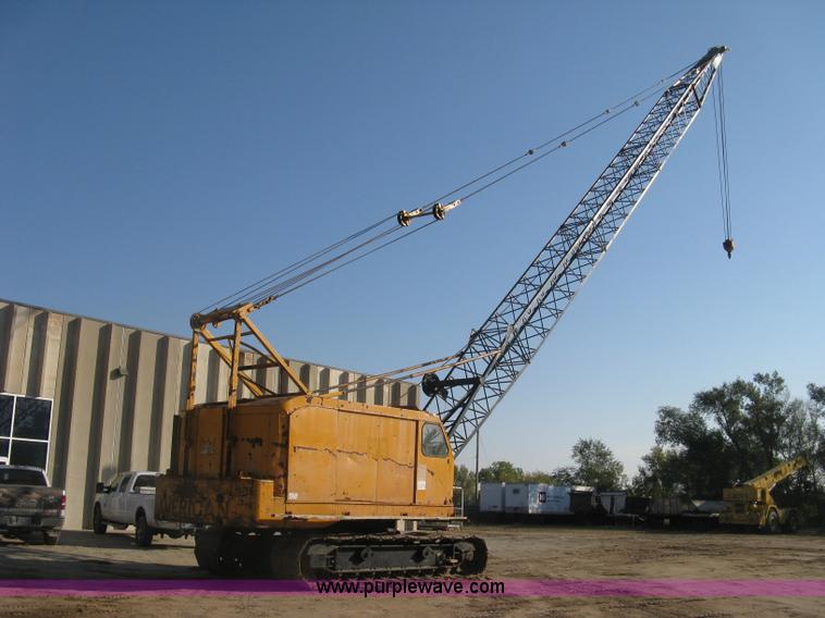 image for item H9477 American 795C lattice boom crane