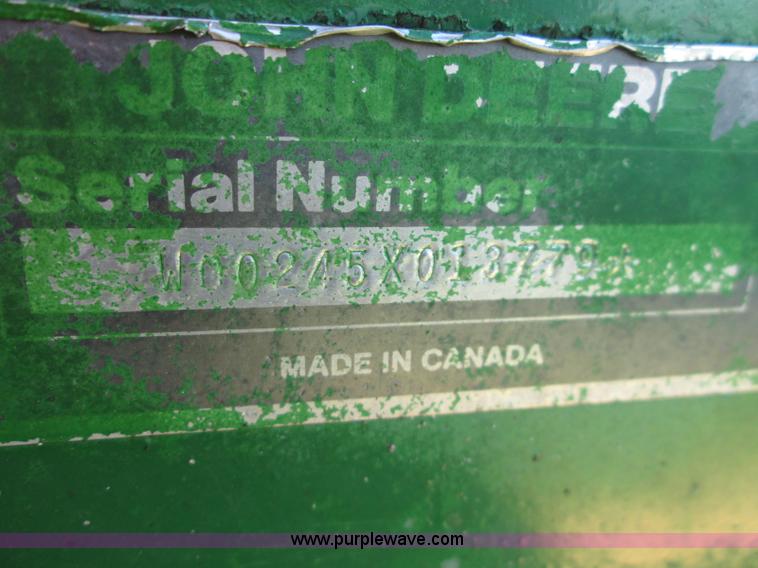 image for item I8675 1988 John Deere 2355 MFWD tractor