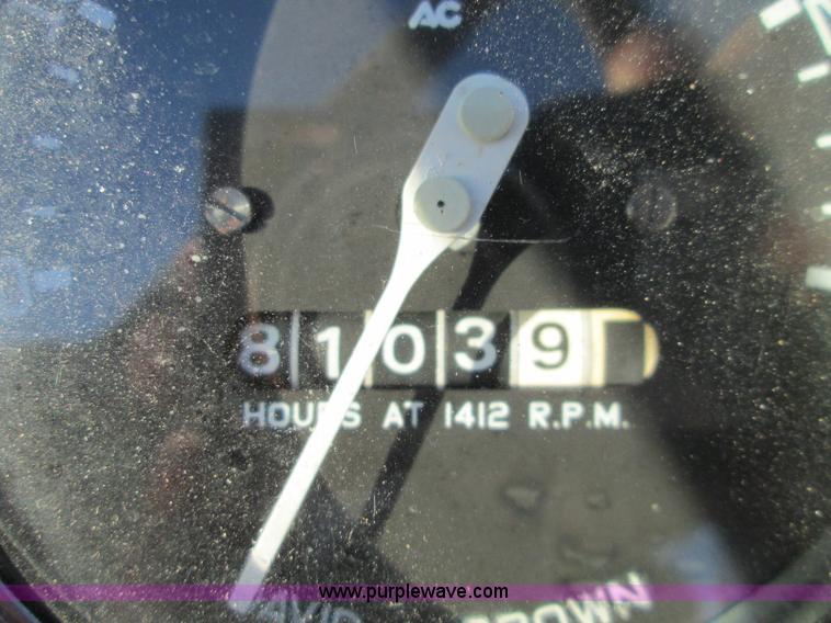 image for item I8678 Case Davis 550 Road Run'r trencher