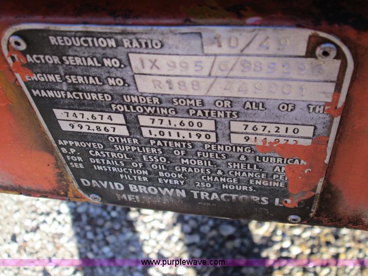 image for item I8678 Case Davis 550 Road Run'r trencher