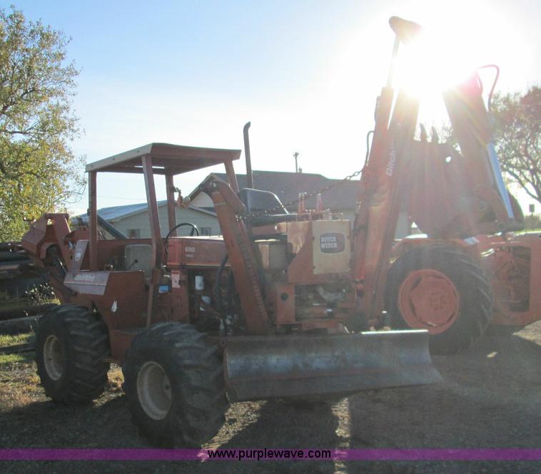 image for item I8679 1985 Ditch Witch 6510DD trencher