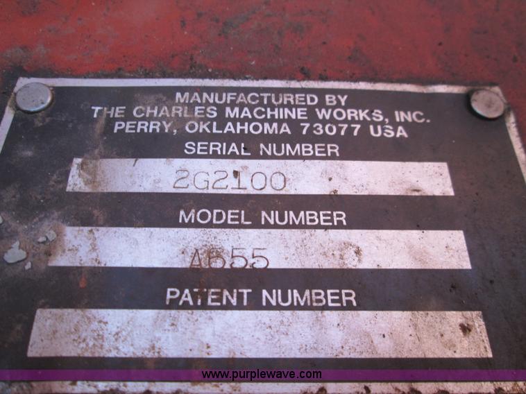 image for item I8679 1985 Ditch Witch 6510DD trencher