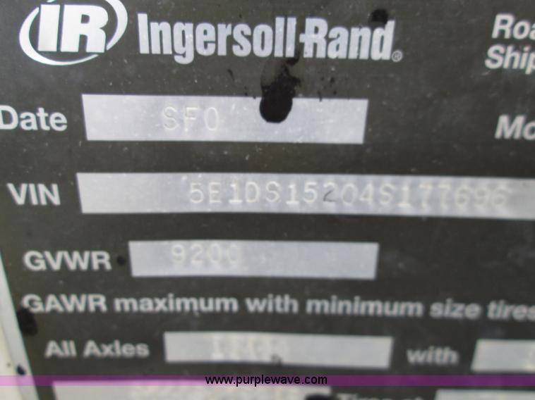 image for item I8685 2004 Ingersoll Rand HT540L pot hole patcher