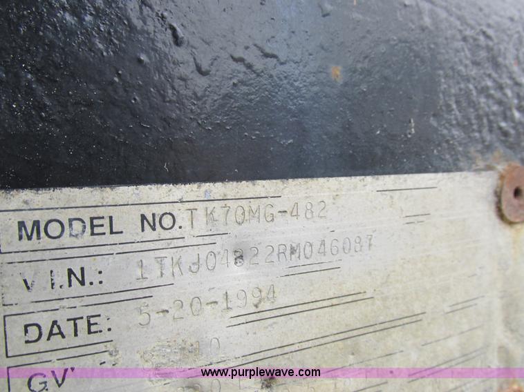 image for item I8884 1994 Trail King TK70MG-482 trailer