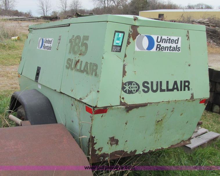 image for item J3366 Sullair 185DPQJD air compressor