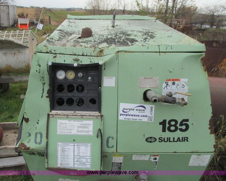 image for item J3366 Sullair 185DPQJD air compressor