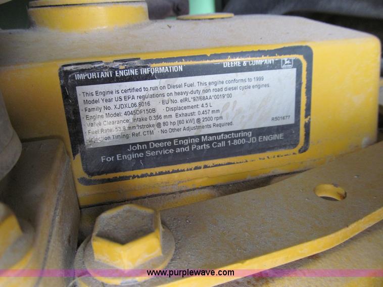 image for item J3366 Sullair 185DPQJD air compressor