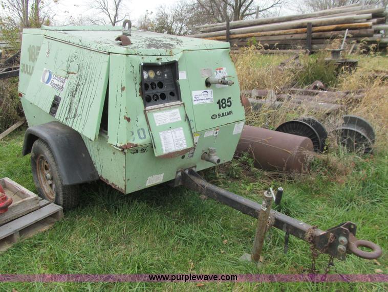 image for item J3366 Sullair 185DPQJD air compressor