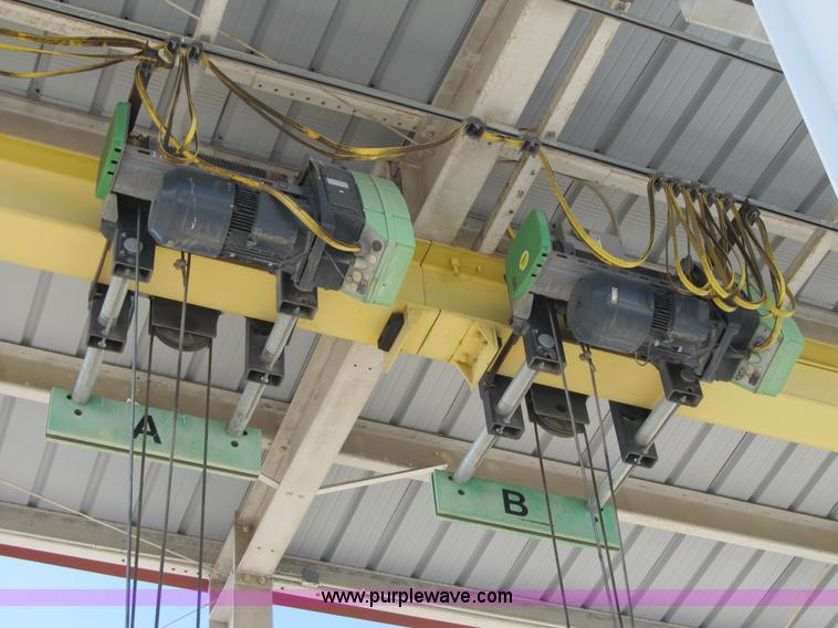 image for item Z9108 (2) 10 ton electric overhead crane hoist