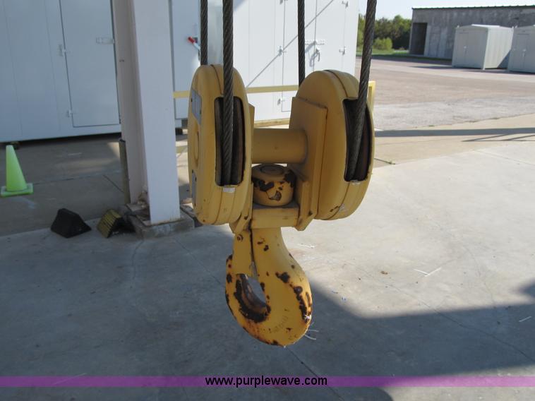 image for item Z9108 (2) 10 ton electric overhead crane hoist