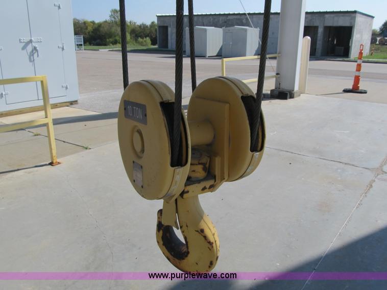 image for item Z9108 (2) 10 ton electric overhead crane hoist