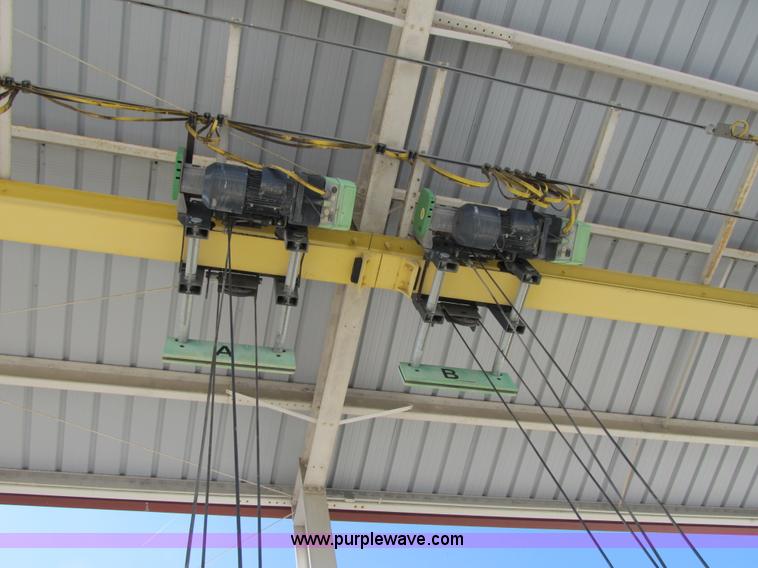 image for item Z9108 (2) 10 ton electric overhead crane hoist