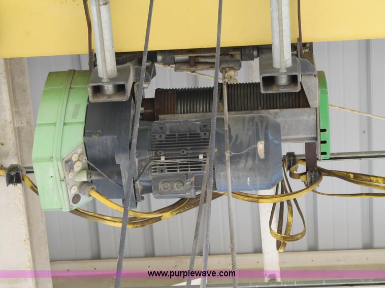 image for item Z9108 (2) 10 ton electric overhead crane hoist