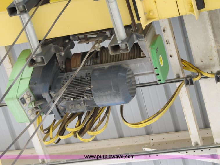 image for item Z9108 (2) 10 ton electric overhead crane hoist