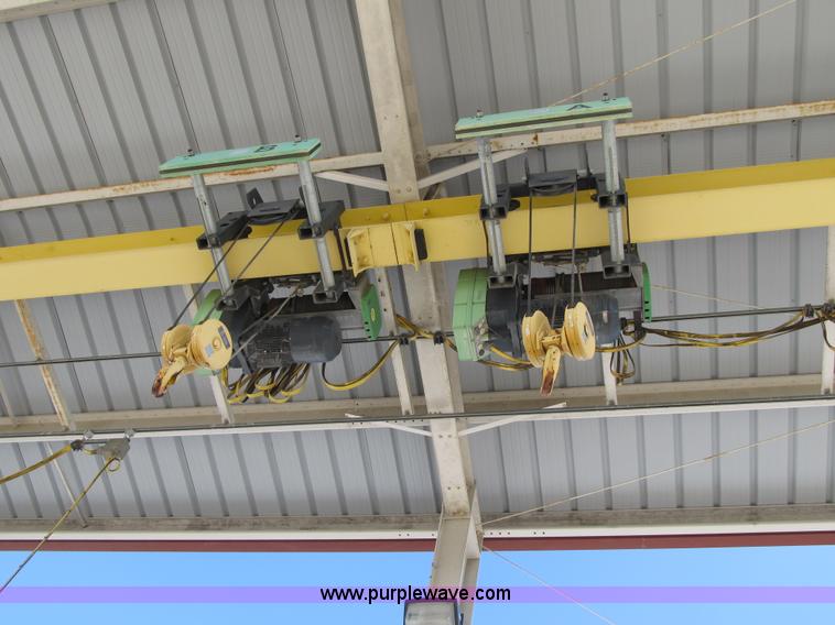 image for item Z9108 (2) 10 ton electric overhead crane hoist