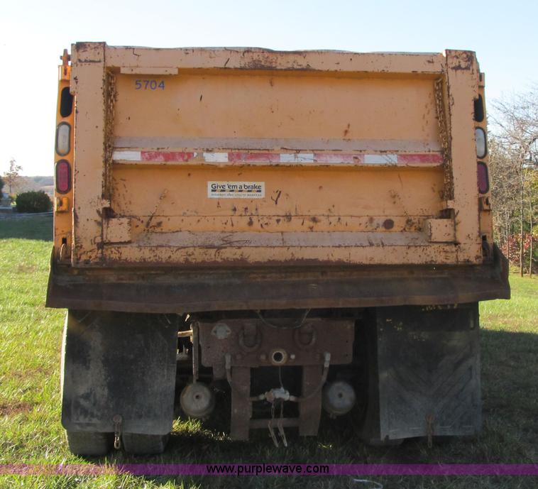 image for item Z9111 1998 International 4900 dump truck