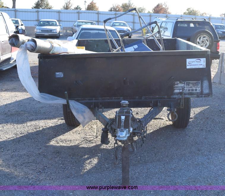 image for item I8641 1990 shop built utility trailer