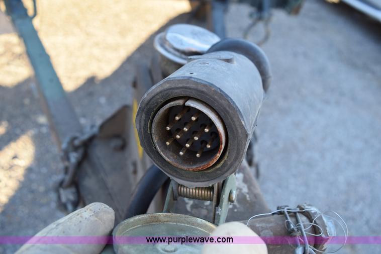 image for item I8641 1990 shop built utility trailer