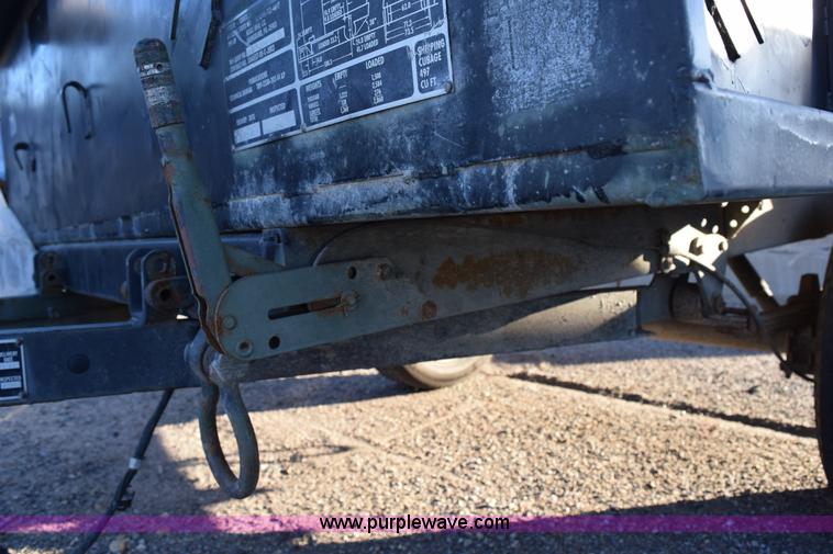 image for item I8641 1990 shop built utility trailer