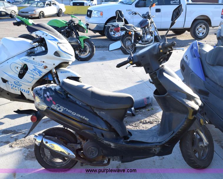 image for item I8642 2012 Bashan Renegade 50 scooter