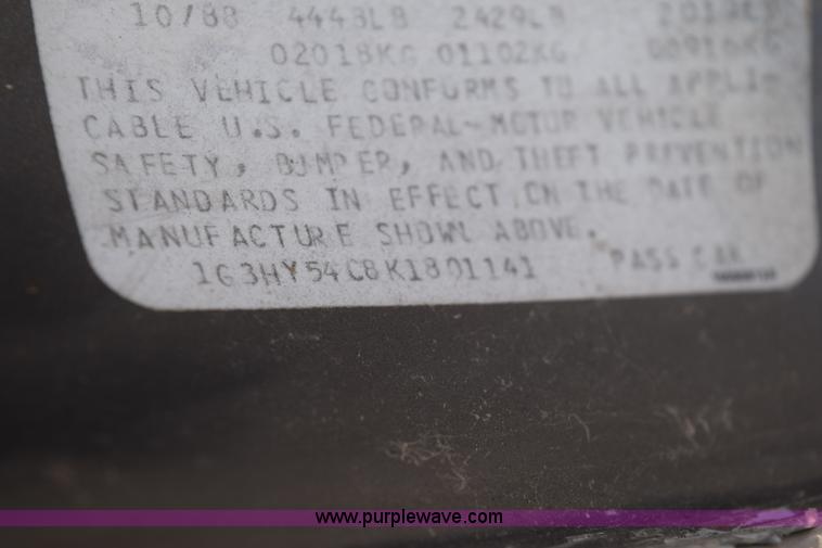 image for item I8648 1989 Oldsmobile Royale Brougham Eighty Eight