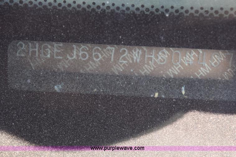 image for item I8661 1998 Honda Civic LX