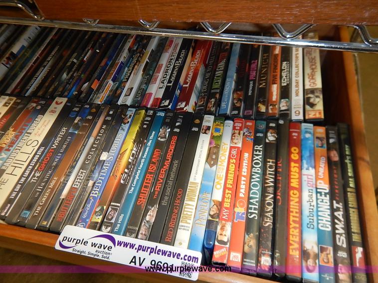 image for item AV9691 Approximately 250 DVD's