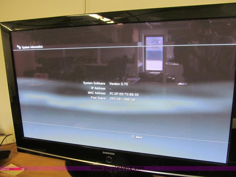 image for item AV9693 PS3 game system
