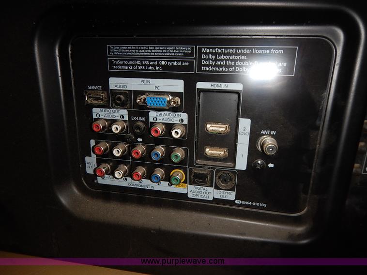 image for item AV9698 Samsung PN50B450B1D plasma television