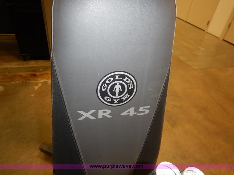 image for item AV9699 Golds Gym XR45 weight machine