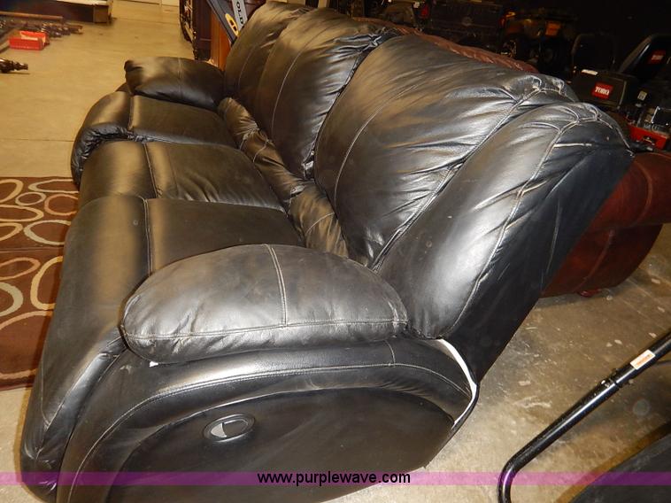 image for item AV9707 Three piece reclining couch