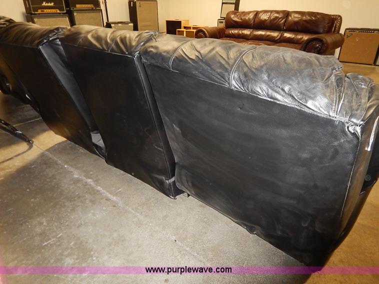 image for item AV9707 Three piece reclining couch