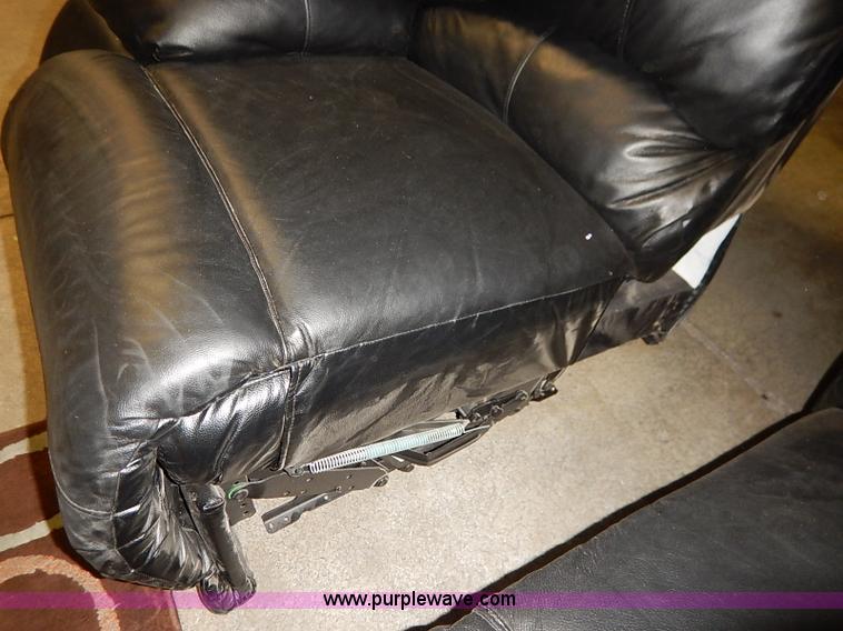 image for item AV9707 Three piece reclining couch