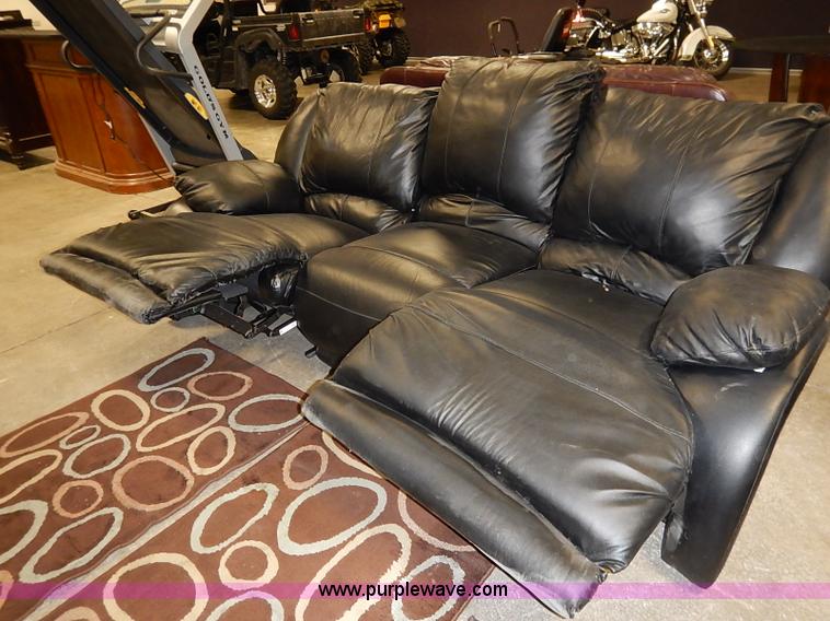 image for item AV9707 Three piece reclining couch