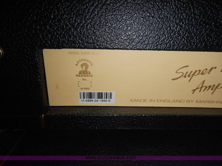 image for item AV9722 (4) Marshall amplifiers